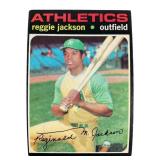 1971 Topps Baseball #20 Reggie Jackson