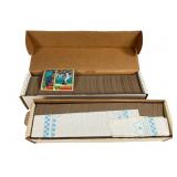 Two 1987 Topps Baseball Card Sets