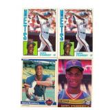 1984 Darryl Strawberry RC Baseball Cards Lot