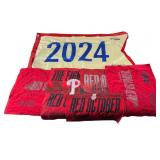 2024 NL East Champions Flag and Phillies Towels