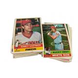 1976 Topps Baseball Base Cards Lot