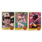 1983 Donruss Cal Ripken, Boggs, Gwynn Cards