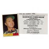 1961 Topps #379 Bobby Shantz Signed Card