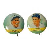 1932 Orbit Gum Baseball Pin-Back Buttons
