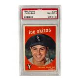 1959 Topps Lou Skizas #328 PSA 8