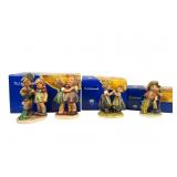 4 Goebel Hummel Figurines with Boxes