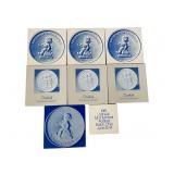 8 Goebel Collectorï¿½s Medallions