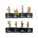 8 Goebel Hummel Figurines with Boxes