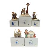5 Goebel Hummel Figurines with Boxes