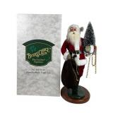Byersï¿½ Choice Red Velvet Santa Figurine