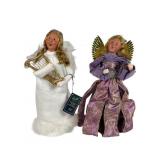 2 Byersï¿½ Choice Angel Carolers with Gift Boxes