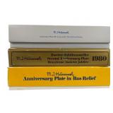 Three M.I. Hummel Anniversary Plates