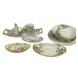 Grouping of Floral Porcelain Serving Dishes
