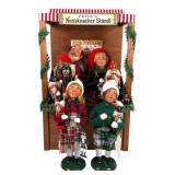 Byersï¿½ Choice Nutcracker Stall with Figures