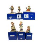 Six M.I. Hummel Figurines with Boxes