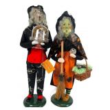 Pair Halloween Byersï¿½ Choice Caroler Figures