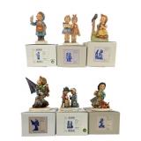 6 Goebel Hummel Figurines with Boxes