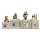 4 Hummel Figurines with Boxes
