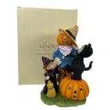 Lenox Pumpkin Scarecrow Figurine 8 Inches