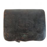 Civil War-Era Leather Cartridge Box