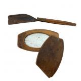 Revolutionary War Razor and Civil War Mirror