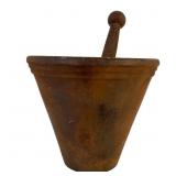 Cast Iron Mortar and Pestle
