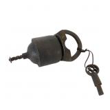 Screw Type Iron Padlock with Key