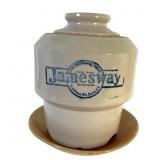 Jamesway Stoneware Chicken Feeder