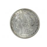 1921 Silver Morgan Dollar Coin