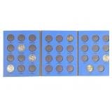 Six Silver Standing Liberty Half Dollars