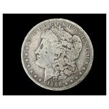 1888-O Silver Morgan Dollar, Circulated