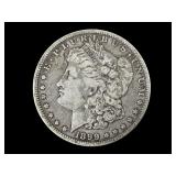1899-O Morgan Silver Dollar, Circulated