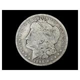 1888 Silver Morgan Dollar, Circulated