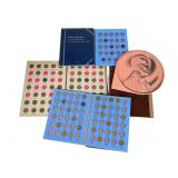 Indian Head & Lincoln Cents in Albums