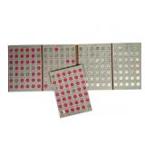 132 Silver Dimes in Dansco Album