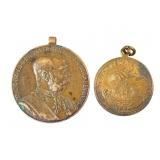 Austrian Jubilee Medal and Saint George Medal