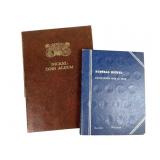 U.S. Nickel Coin Albums with Mixed Dates