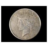 1927 Silver Peace Dollar, Circulated