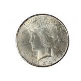 1925 Silver Peace Dollar Coin