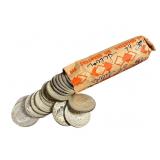 40 Circulated Silver Washington Quarters