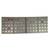 76 Circulated Silver Washington Quarters