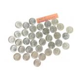 37 Silver 1964P Roosevelt Dimes