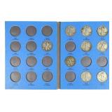 9 Standing Liberty Silver Half Dollars