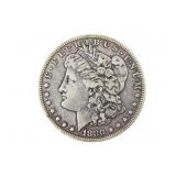 1880 Morgan Silver Dollar, Circulated
