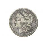 1884-S Silver Morgan Dollar Coin