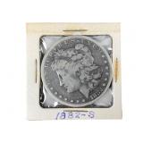 1882-S Morgan Silver Dollar, Circulated