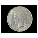 1924 Silver Peace Dollar Coin