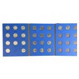 10 Silver Washington Quarter Album with 24 Coins