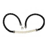 Honora Pearl and Leather Necklace