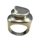 Taxco Sterling Silver Chunky Ring